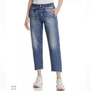 Rag & Bone Rare Miramar Straight Leg Crop Jeans
